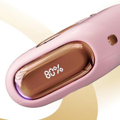 9. Joyroom mini powerbank 10000mAh Colorful Series 22.5W z 2 wbudowanymi kablami USB C i Lightning różowy (JR-L012)