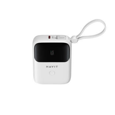 2. Powerbank Havit PB5215 10000mAh (biały)