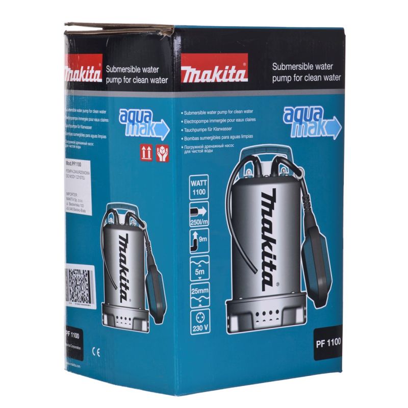 6. Elektryczna pompa zanurzeniowa do wody PF1100 Makita