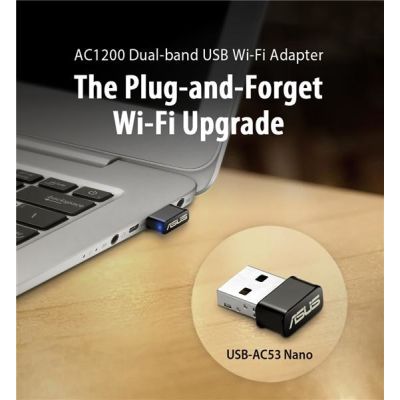 8. ASUS USB-AC53 Nano WLAN 867 Mbit/s