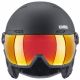 4. Kask narciarski unisex Uvex Wanted visor z aktywnym systemem wentylacji czarny (56/6/262/10)