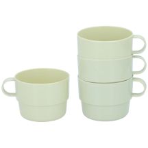 KUBEK TURYSTYCZNY 225ML 4SZT CAMP ACTIVE PISTACJA