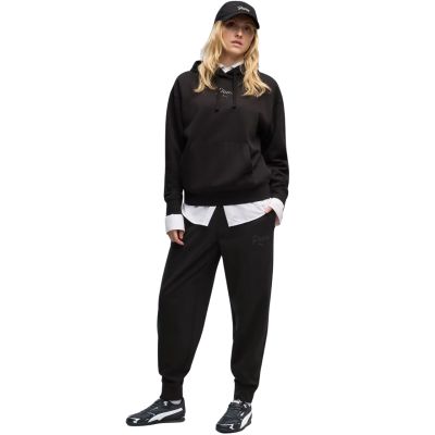5. Spodnie damskie Puma ESS Script Comfort czarne 694067 01