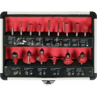 Yato YT-68007 frezy Zestaw bitów 15 szt.