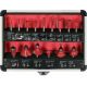 Yato YT-68007 frezy Zestaw bitów 15 szt.