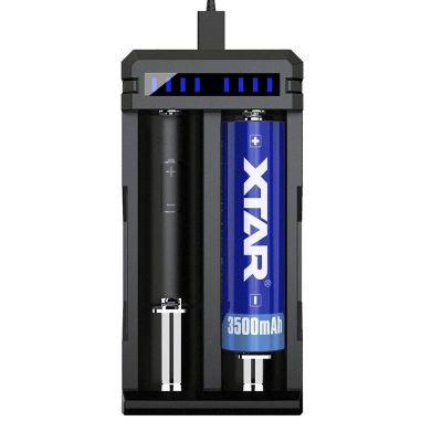 4. XTAR ŁADOWARKA DO AKUMULATORÓW LI-ION 18650 USB-C SC2