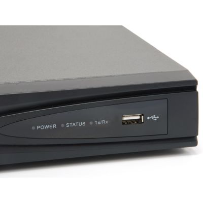 2. Rejestrator sieciowy LevelOne 4-kanałowy / 1xHDD / 8MP / GEMINI