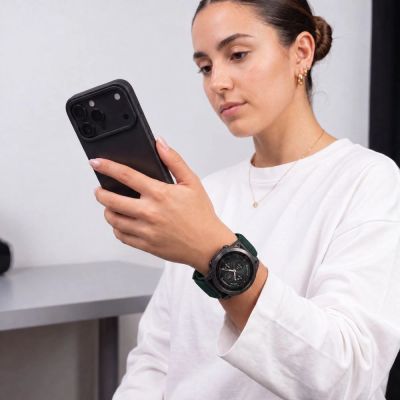 8. Pasek Tech-Protect NylonLoop na Garmin Fenix 5X / 5X Plus / 6X / 6X Pro / 7X / 8 / 8 Pro / 9 / 9 Pro (51 mm) - zielony