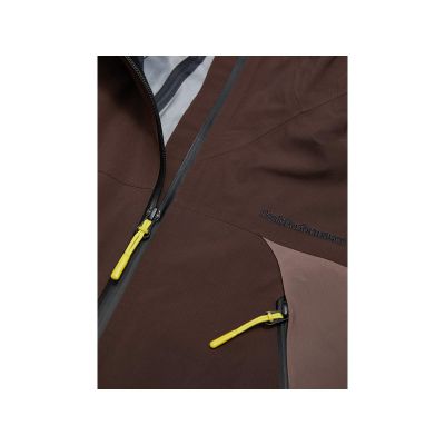 4. Kurtka damska PEAK PERFORMANCE W Ridge Hipe Ace 3L Shell Jacket kolor brązowy