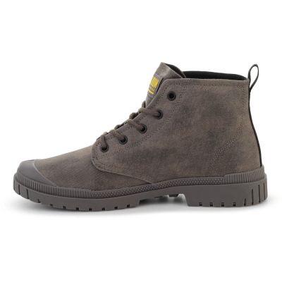 4. PALLADIUM PAMPA SP20 HI WAX MAJOR BROWN M 74388-213