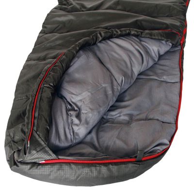 7. Śpiwór High Peak Redwood 3L  230x85x55 ciemnoszary lewy 23090