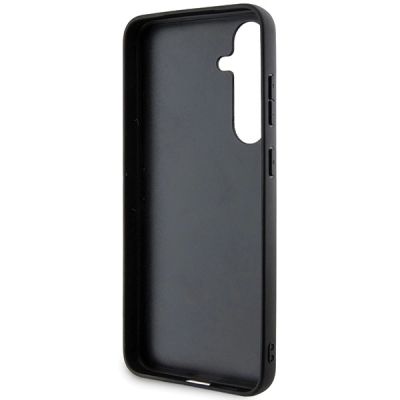 7. Etui BMW Signature Leather Half Textured & Circle MagSafe na Samsung Galaxy S24+ - czarne