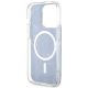 7. Etui Guess Marble MagSafe na iPhone 14 Pro - czarne
