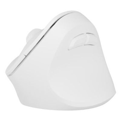 7. NATEC MYSZ WERTYKALNA CRAKE 2 BEZPRZEWODOWA 2400DPI BT 5.2 +2.4GHZ BIAŁA
