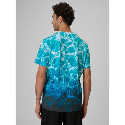 2. T-shirt relaxed z nadrukiem męski 4F 4FRSS26TTSHM3998-47A