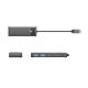2. Hub USB-C Orico PAPW2AC-C3 stacja dokująca 2x USB-A 3.0 + 2x USB-C 3.0 - czarny