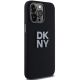 4. Etui DKNY Liquid Silicone Metal Logo na iPhone 15 Pro Max - czarne
