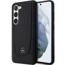 Etui Mercedes Leather Urban na Samsung Galaxy S23 FE - czarne