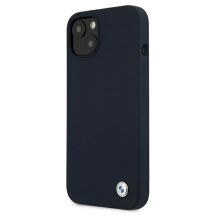 Etui BMW Silicone Signature na iPhone 13 mini - granatowe