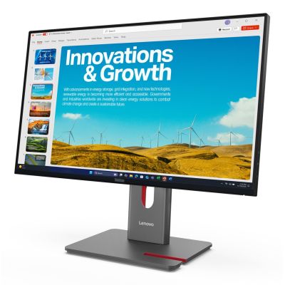 11. Lenovo ThinkVision P24QD-40 LED display 60,5 cm (23.8") 2560 x 1440 px Quad HD LCD Czarny