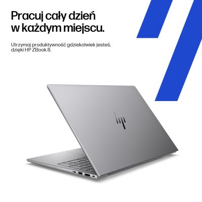 5. HP ZBook 8 G1i 14 Ultra 7 255H 14.0"WUXGA 400nits AG 16GB DDR5 6400 SSD1TB RTX 500 Ada_4GB Cam IR 5 Mpx AI 77Wh W11Pro 3Y OnSite