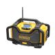 5. Przenośne radio DeWalt  DCR027-QW (żółty)