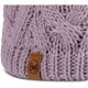 2. Czapka BUFF KNITTED & FLEECE BAND BEANIE CARYN LILAC ICE
