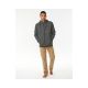 9. Bluza RIP CURL Anti Series Departed Zip Thr brązowe