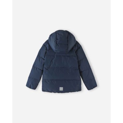 20. Kurtka puchowa dziecięca Reima Down jacket. Paimio Navy  Age 3 Junior Unisex wodoodporna granatowa (5100282A-6980)