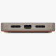 4. Etui UNIQ Lyden DS do iPhone 17 Pro Max Magclick Charging - pomarańczowo-szary