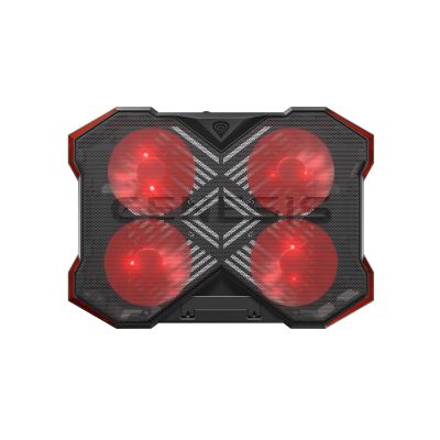 2. GENESIS Oxid 260 podkładka chłodząca do laptop 43,9 cm (17.3") 1010 RPM Czarny, Czerwony