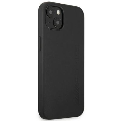 4. Etui AMG Leather Hot Stamped na iPhone 14 Plus - czarne