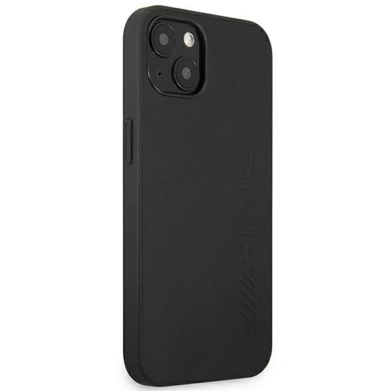 4. Etui AMG Leather Hot Stamped na iPhone 14 Plus - czarne