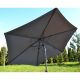 13. PARASOL OGRODOWY 300CM SKŁADANY SZARY