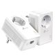 3. Zestaw TP-Link Powerline TL-PA7019P AV1000 1-portowy