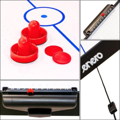 16. STÓŁ DO GRY CYMBERGAJ 152,4x76,2x81,3CM CZARNY