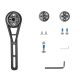 2. Uchwyt na licznik rowerowy Rockbros FK-307S nylon - czarny