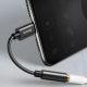 12. Adapter Baseus L54 do słuchawek USB-C / mini jack 3.5mm DAC 24 bit 48 KHz - czarny