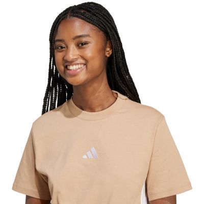 5. Koszulka adidas Essentials 3-Stripes Cotton W JX7616