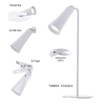 6. Lampka wielofunkcyjna LED Activejet AJE-IDA 4in1