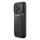 Mujjo Wallet Leather Case - etui skórzane do iPhone 17 Pro kompatybilne z MagSafe (black)
