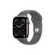 3. Apple Watch Series 11 GPS + Cellular 46mm koperta z naturalnego tytanu i sportowym paskiem w kolorze kamiennej szarości - S/M (MFCW4ZR/A)