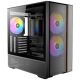 12. Antec FLUX REAR Midi Tower Czarny