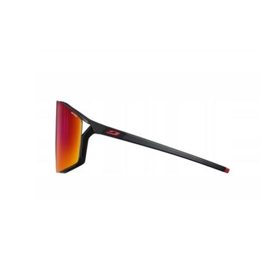 3. Okulary Julbo Edge - czarny/czerwony