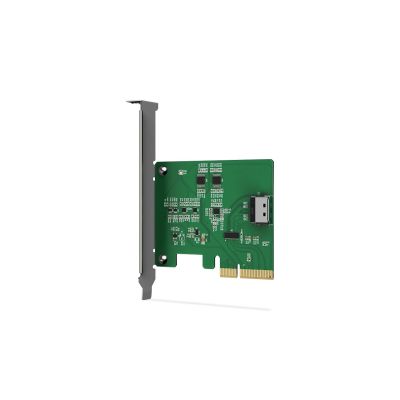 6. IcyDock MCIO 4i to PCle 5.0 x4 PCle Adapter with Redriver