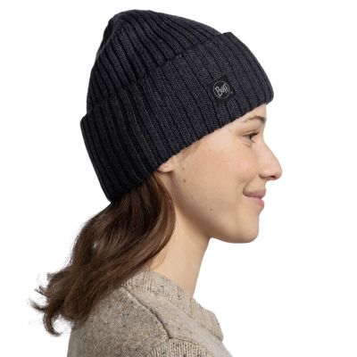 2. Buff Knitted Erviny Beanie 13668190110 Czarne One size
