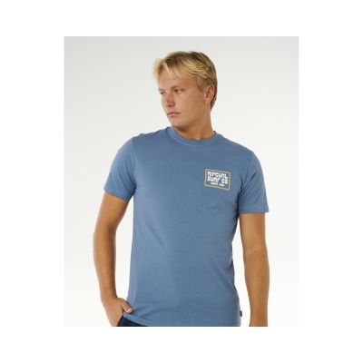 5. Koszulka męska RIP CURL Pacific Rinse Sunrise Tee niebieska
