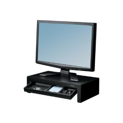2. Fellowes Designer Suites 53,3 cm (21") Czarny, Perłowy Biurko