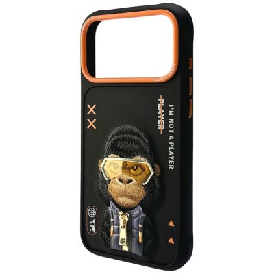 3. Etui Nimmy Cool&Cute 2.0 Gorilla na iPhone 17 Pro - czarne