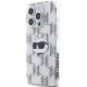 2. Etui Karl Lagerfeld IML Choupette Head & Monogram na iPhone 15 Pro Max - przezroczyste